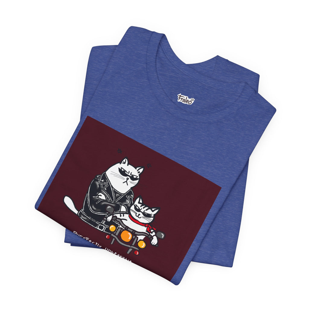 Moto cats -red-Fraleo'