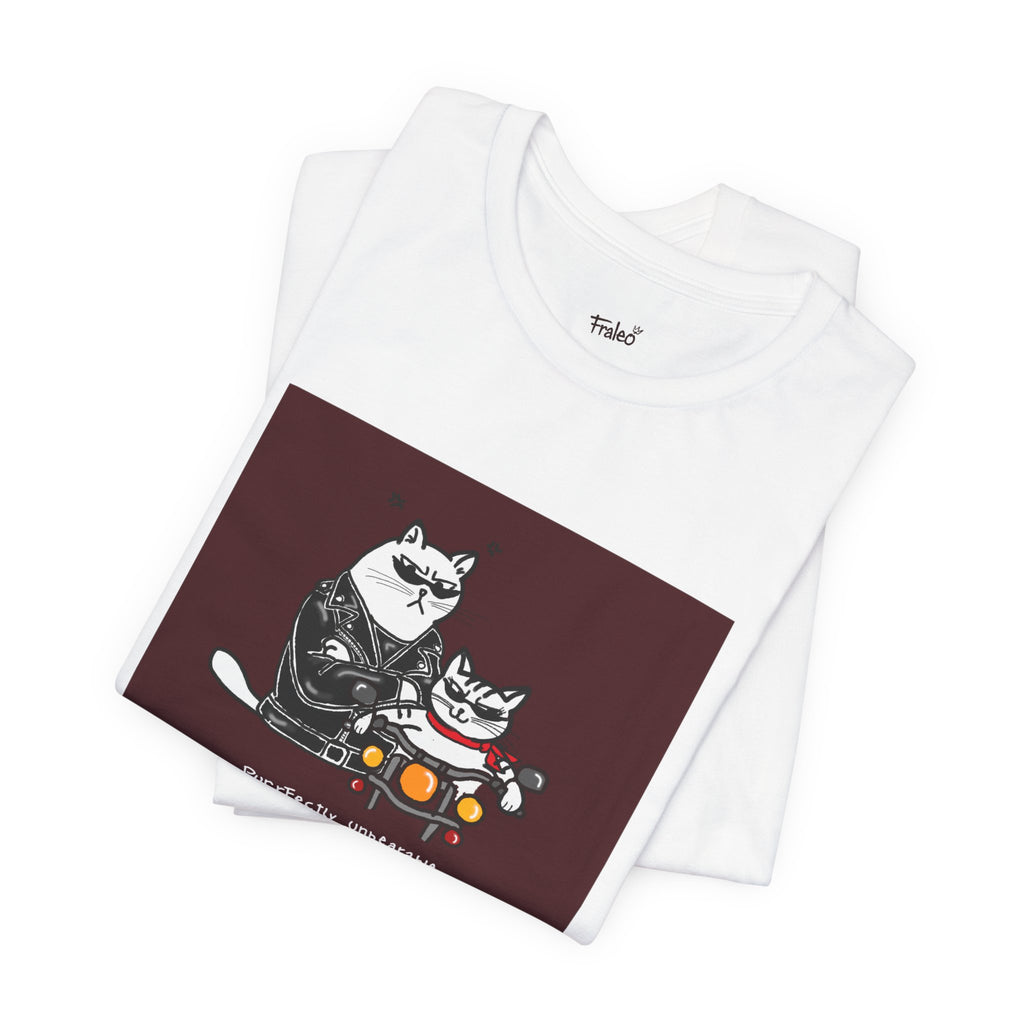 Moto cats -red-Fraleo'