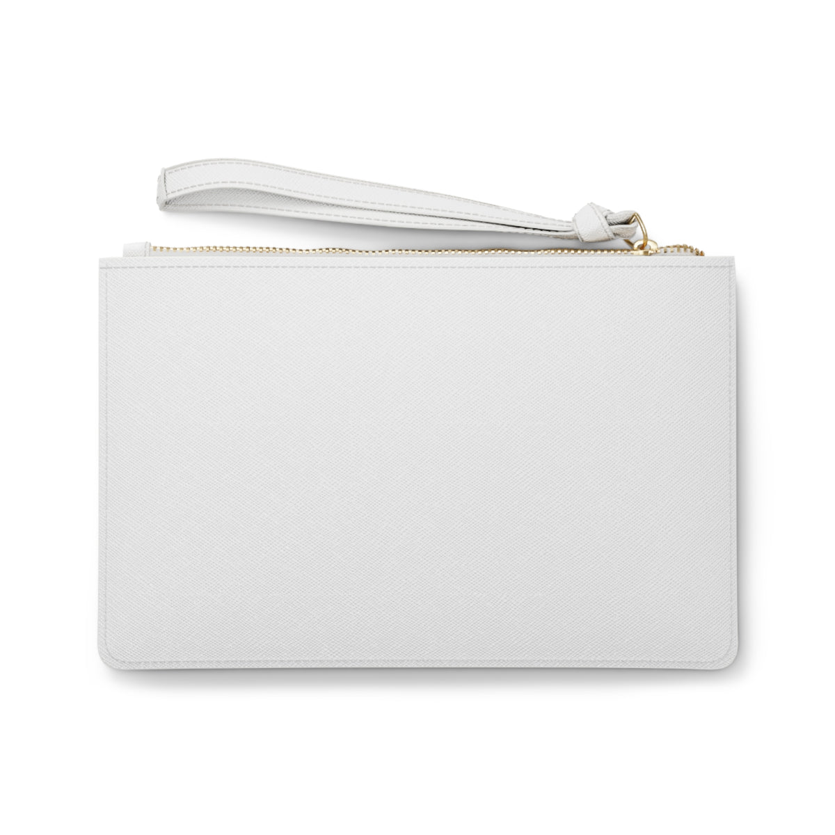Fraleo' Logo Clutch Bag white