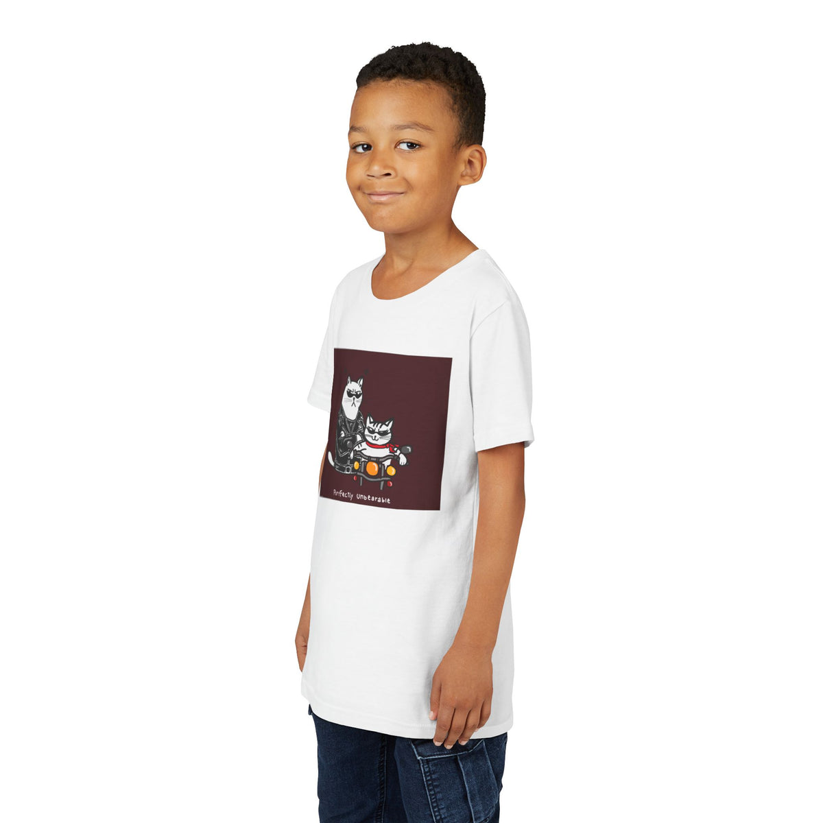 Moto Cats Kids T-Shirt by Fraleo'
