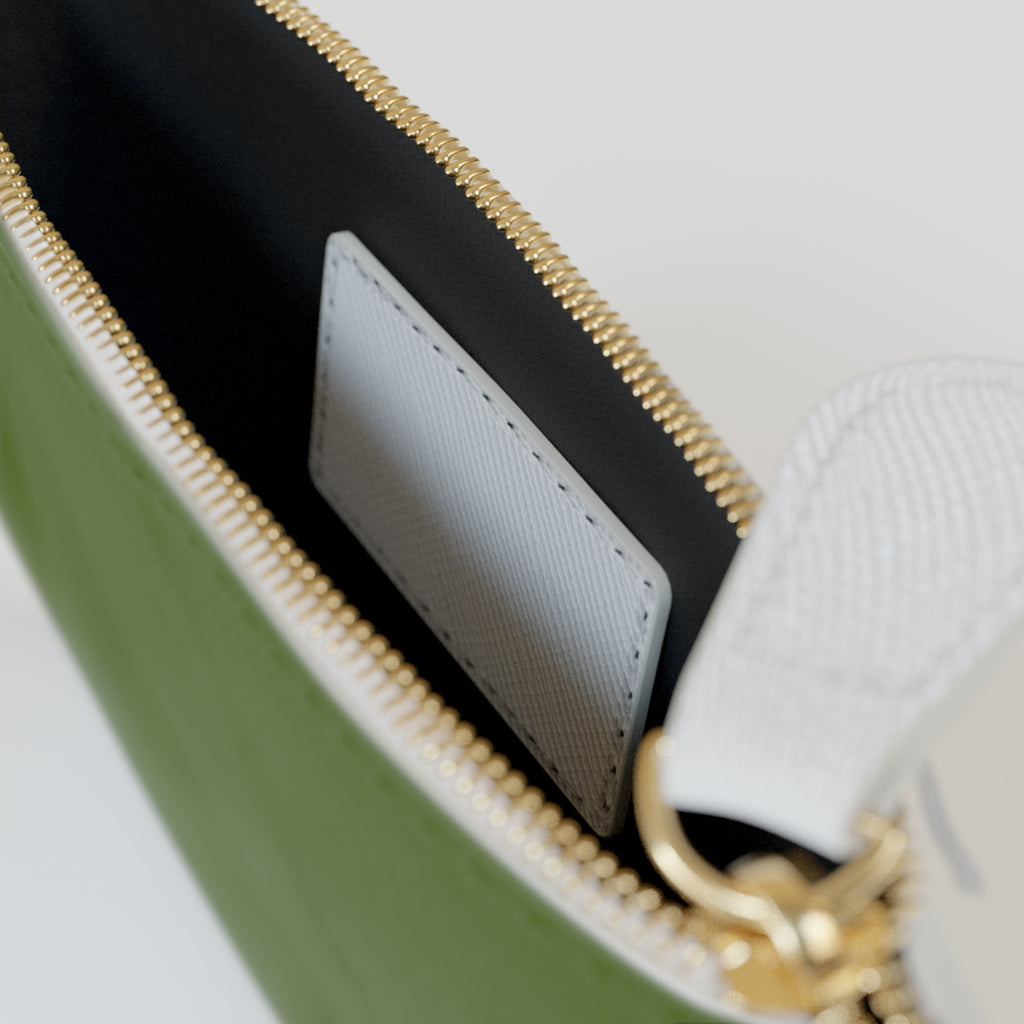 Fraleo' Mini Clutch Bag verde