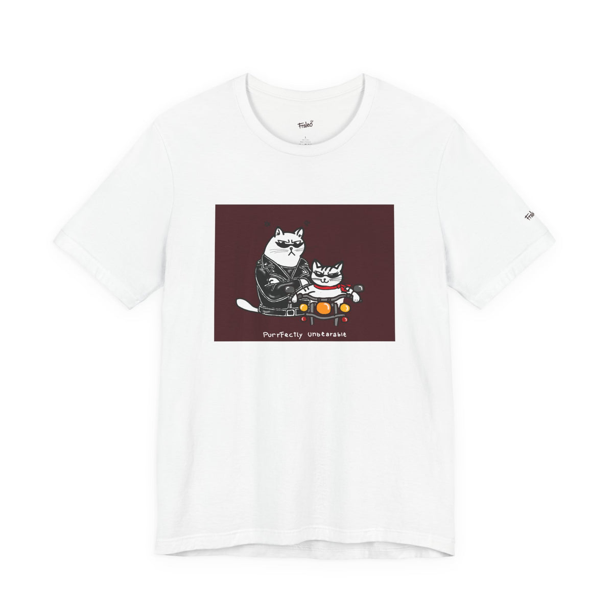 Moto cats -red-Fraleo'
